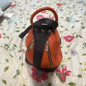 Brand new Valentina genuine Italian leather backpack